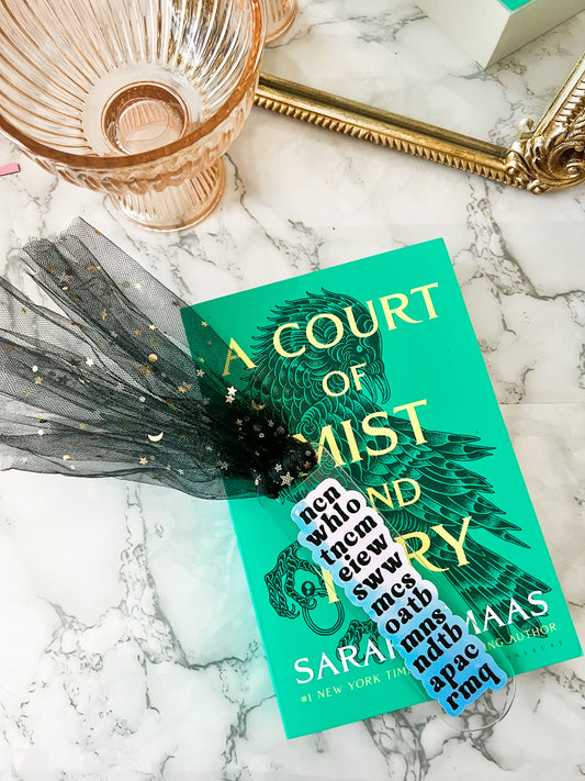 High Lady Acrylic Book Mark