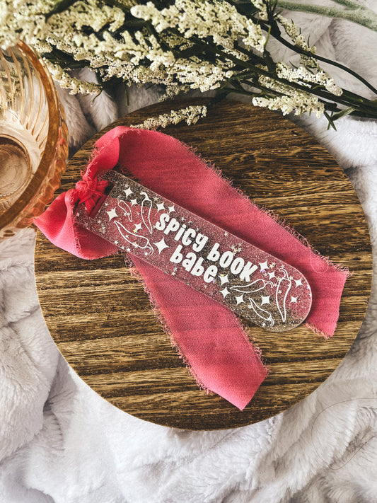 Spicy Book Babe Bookmark