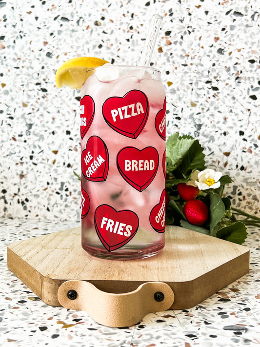 Conversation Hearts Color Changing Cup 20 oz